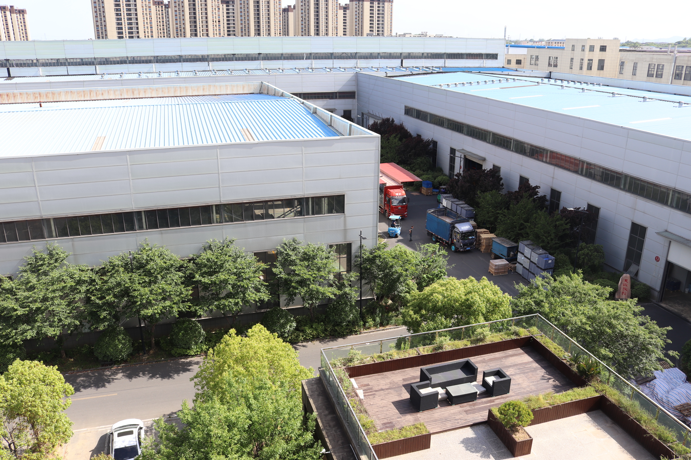 Anhui Jindajin factory exterior in Ma'anshan, Anhui
